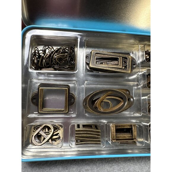 Stampin Up! Hodgepodge Hardware Embellishment Kit with 138 Pieces & Matching Bra - Picture 4 of 7